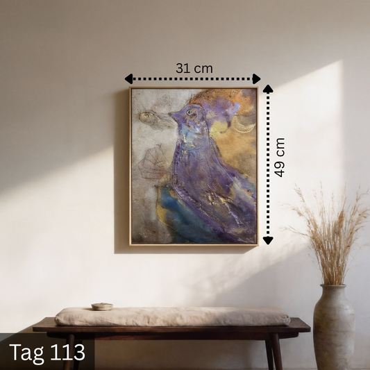 Blaue Vögel