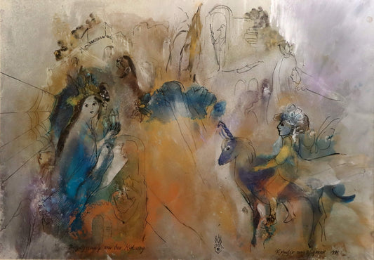 Begegnung vor der Kyrburg