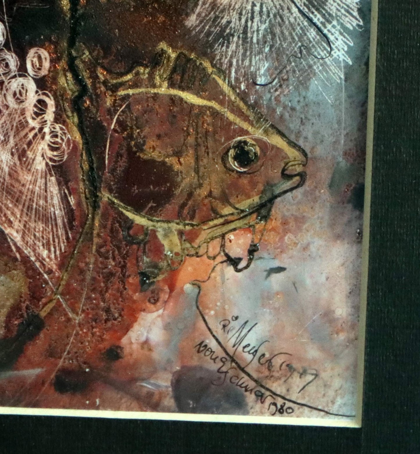 Tag 252 – Pfau mit Fischen, Ri Meuser, Bild 3