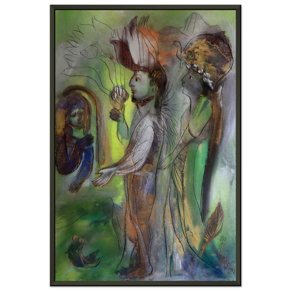 Spring Devotion, 1989–1991  Gerahmter Museumsdruck (40×60 cm / 16×24")