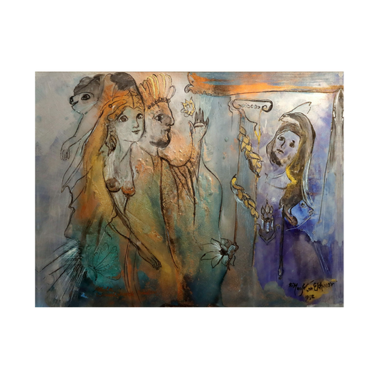 Atilla schaut durch`s Fenster