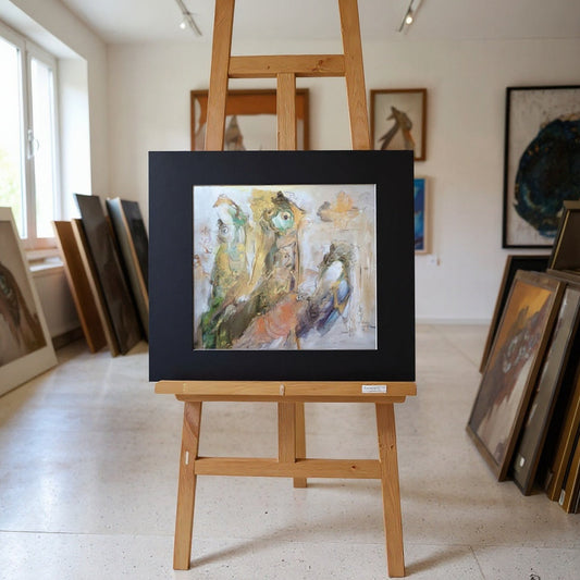 Vogel und Fisch Gemälde