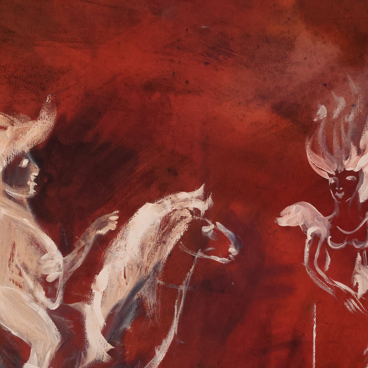 Die Begegnung im Feuerrot