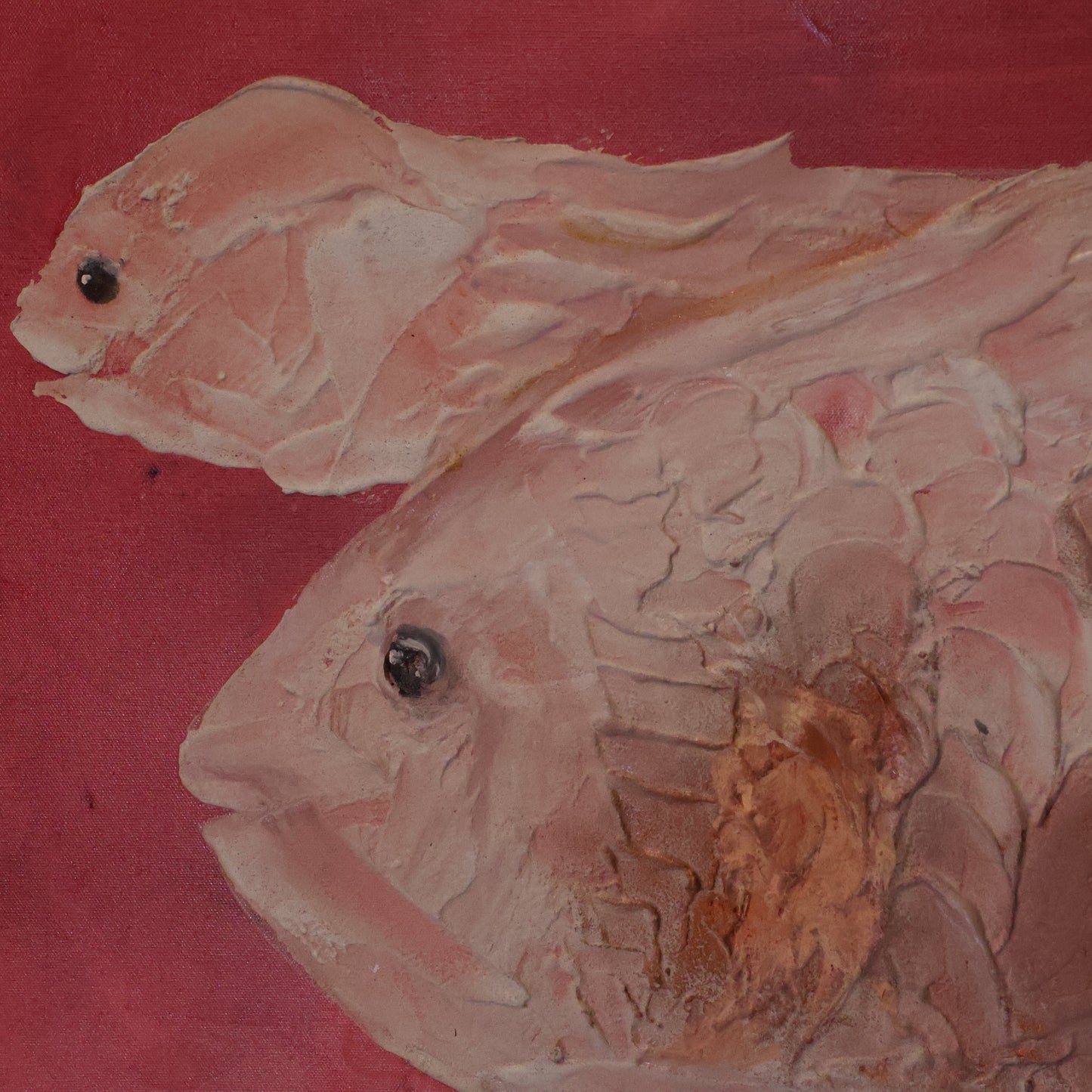 Fische im roten Strom