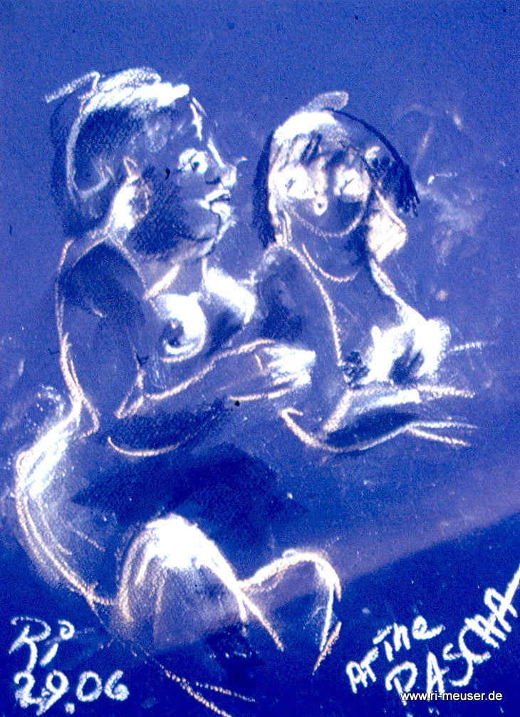 @The Pasha 7th Floor - third view – Gerahmter Kunstdruck 70×100 cm Ri Meuser von Eschmar