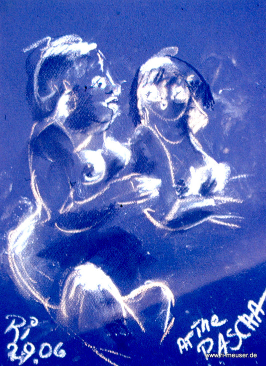 @The Pasha 7th Floor - third view – Gerahmter Kunstdruck 70×100 cm Ri Meuser von Eschmar
