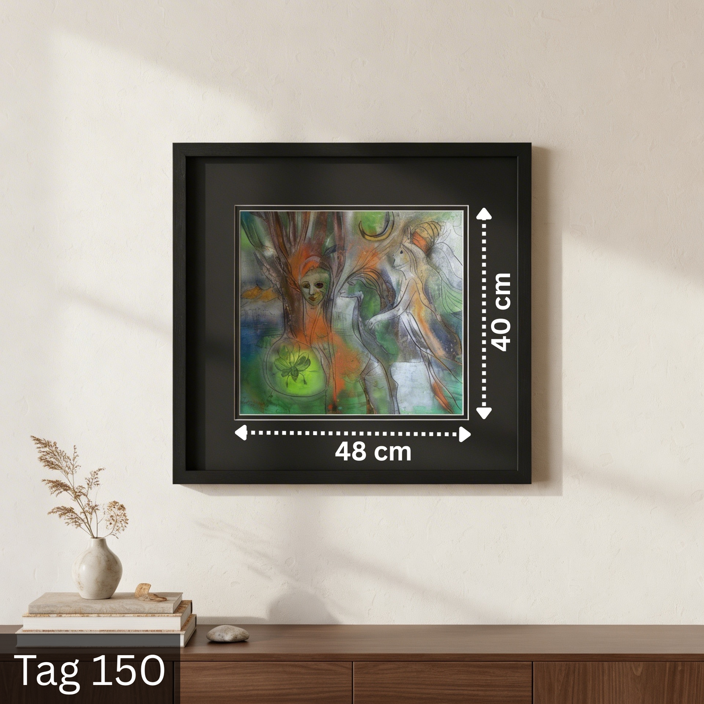 Frühlingsfee mit Leuchtkäfer