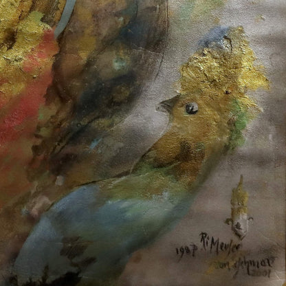 Bunter Vogel