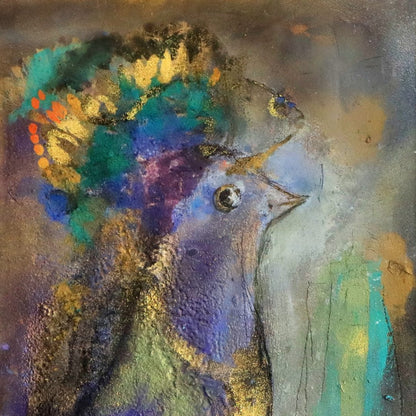 Bunter Vogel