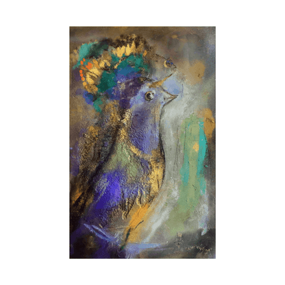 Bunter Vogel