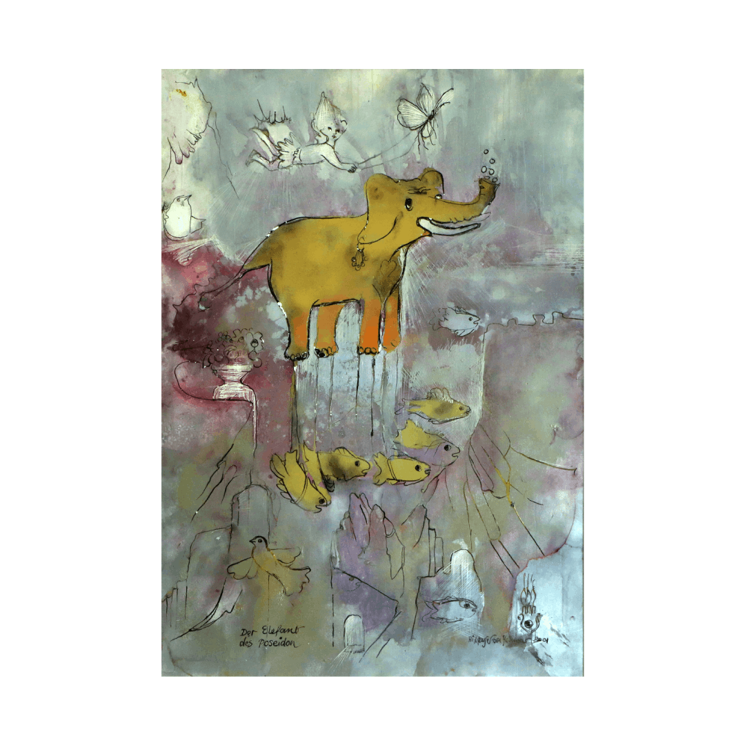 Elefant des Poseidon