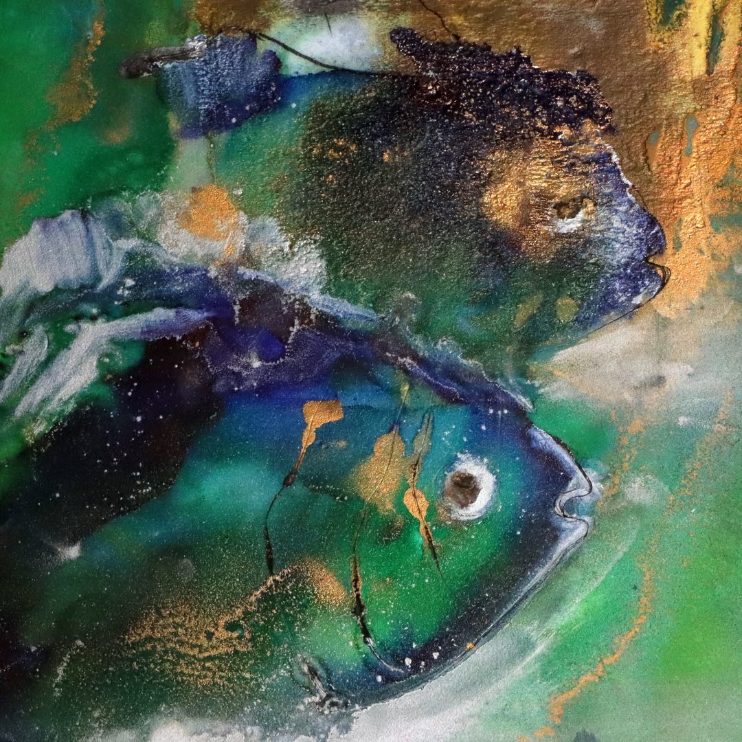 Grüne Fische