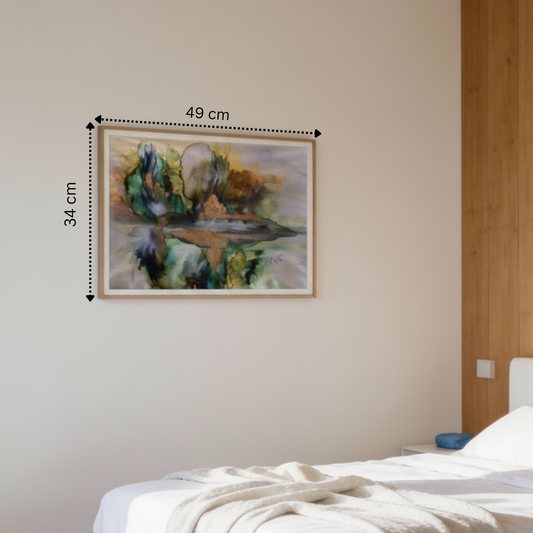 Herbstlandschaft am See