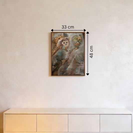 Das Mädchen mit Gold-Topf