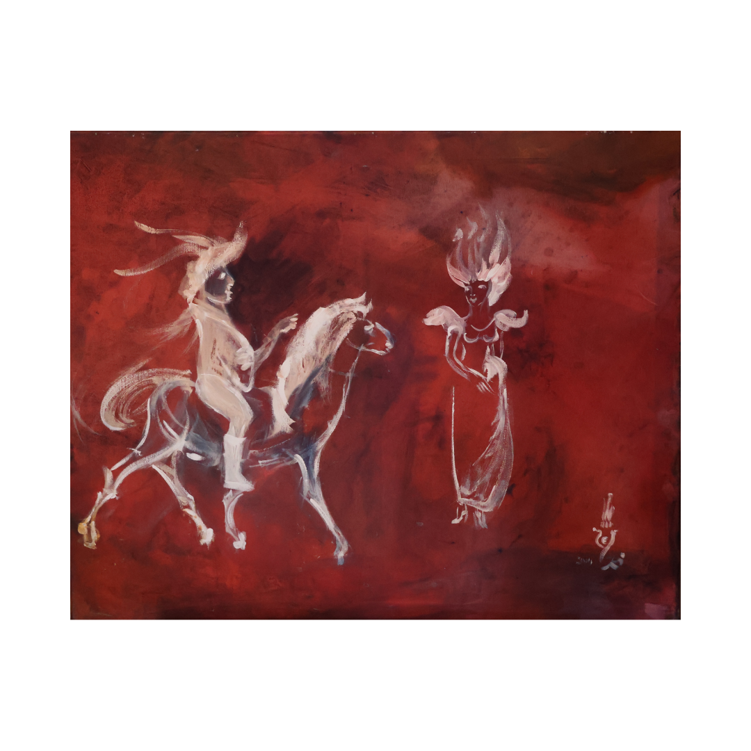 Die Begegnung im Feuerrot