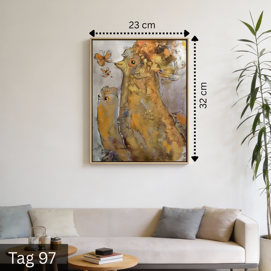 Vogelfamilie im Frühling